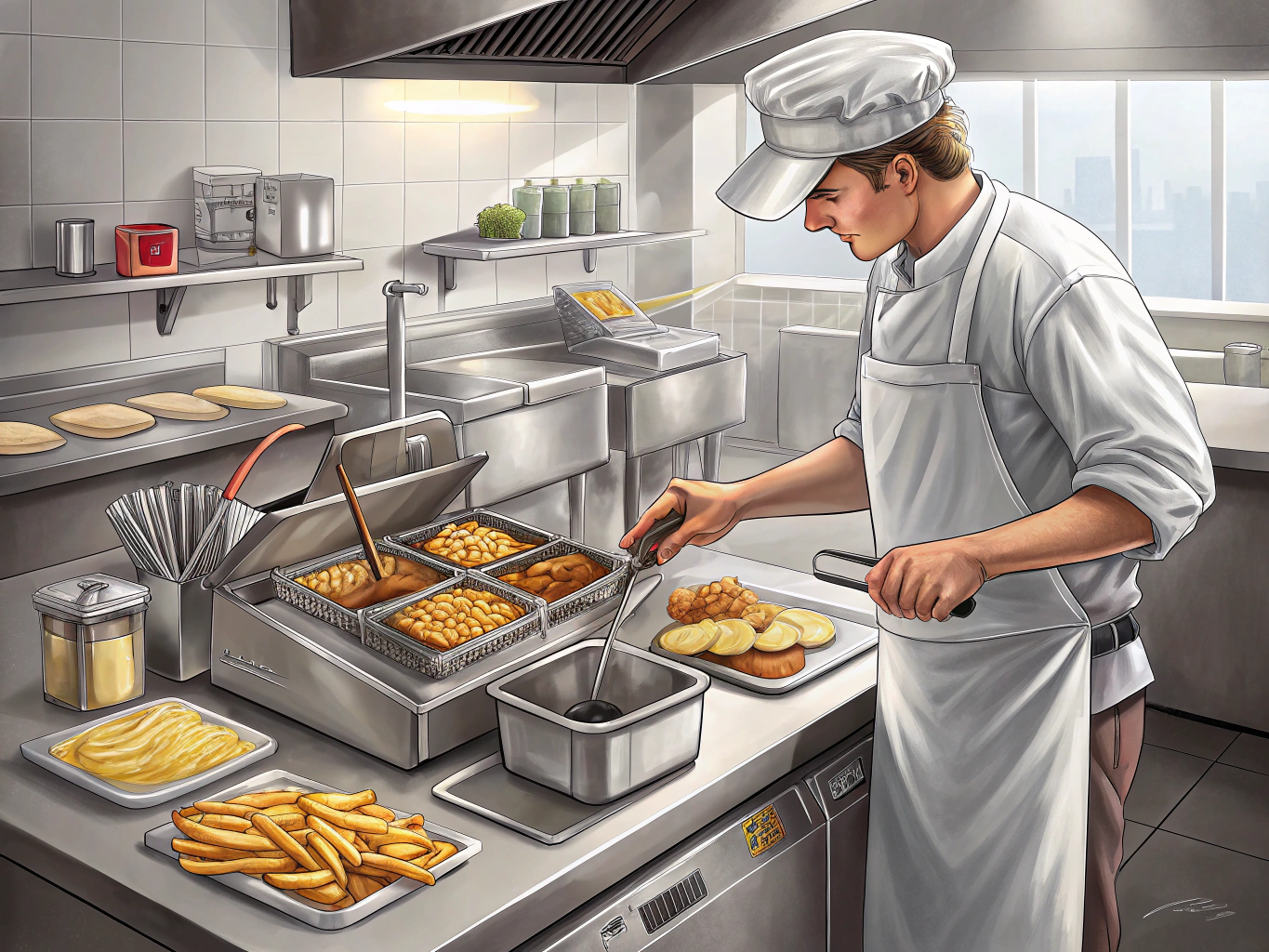 Fast Food Fry Cook Job Description