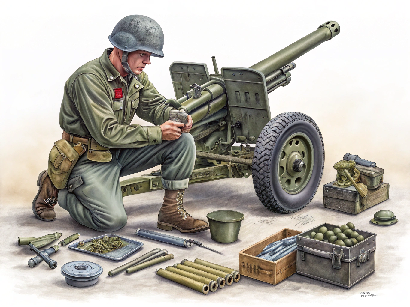 Field Artillery Cannoneer Job Description