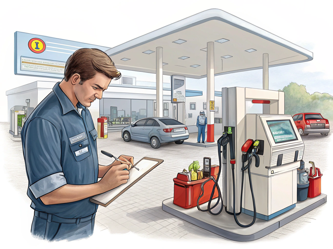 Gas Station Supervisor Job Description