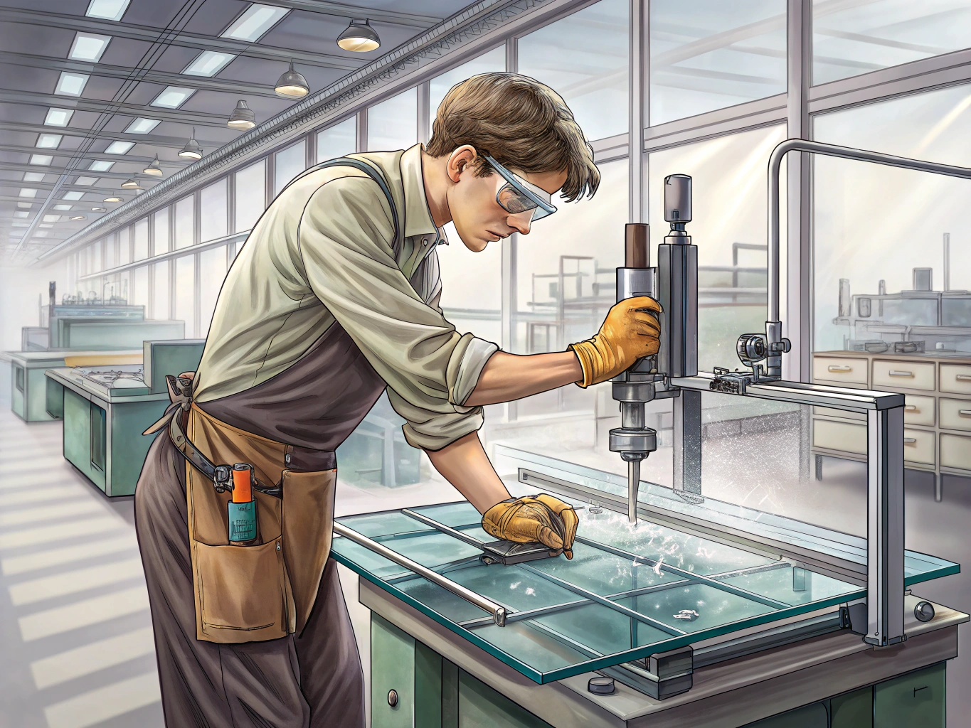 Glass Presser Job Description