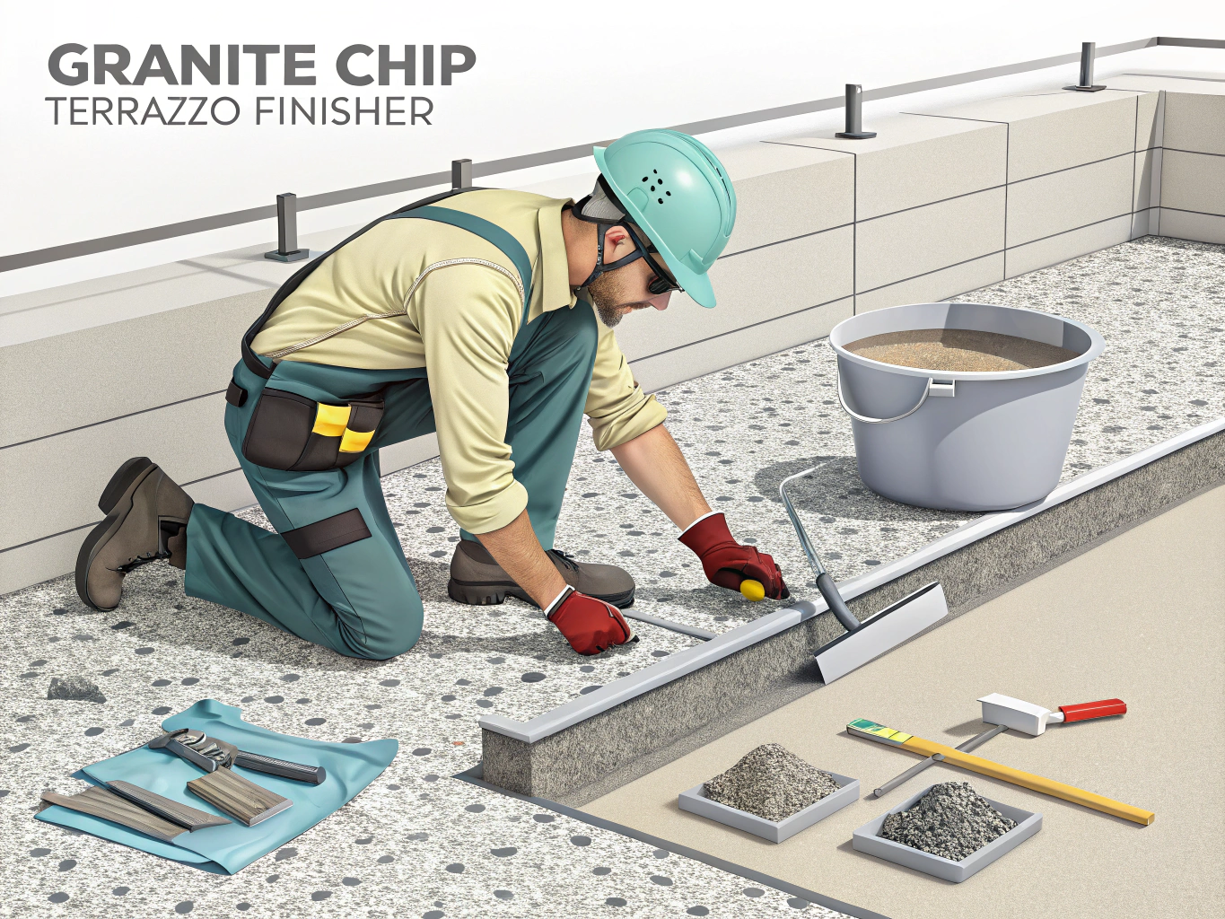 Granite-Chip Terrazzo Finisher Job Description