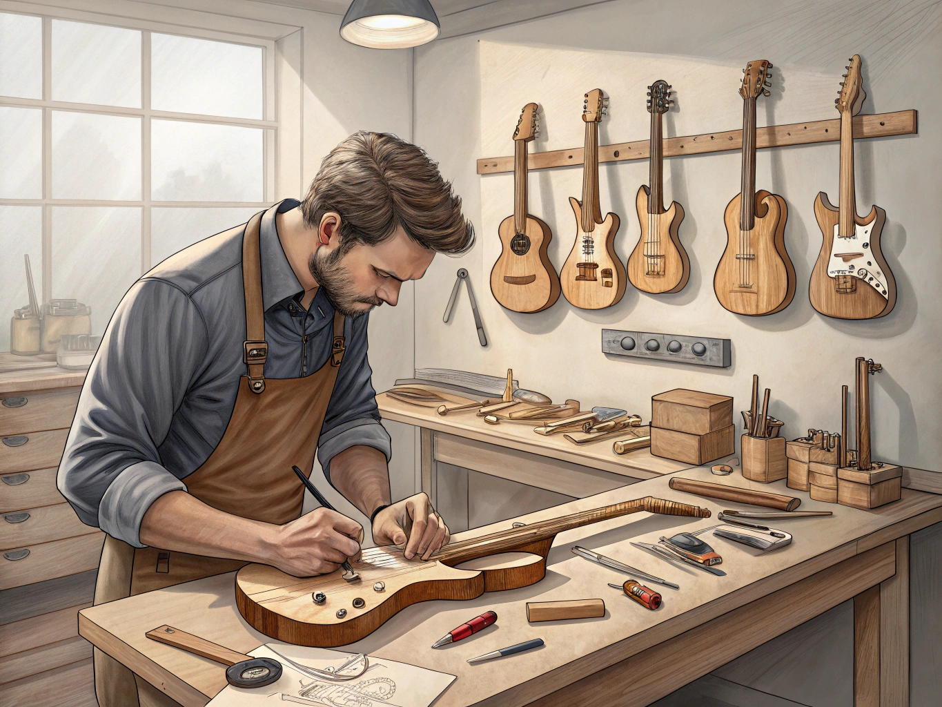 Guitar Builder Job Description