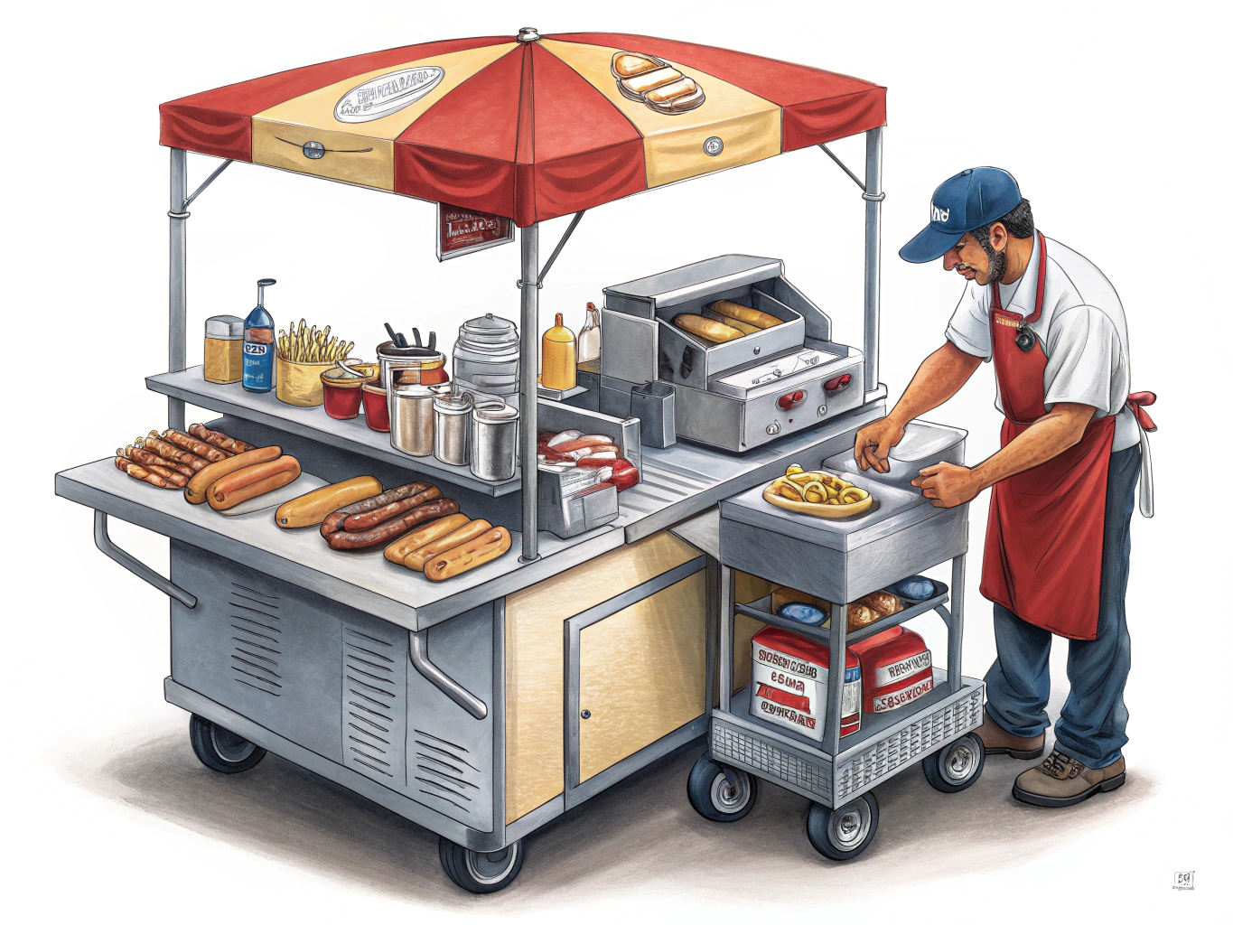 Hot Dog Vender Job Description