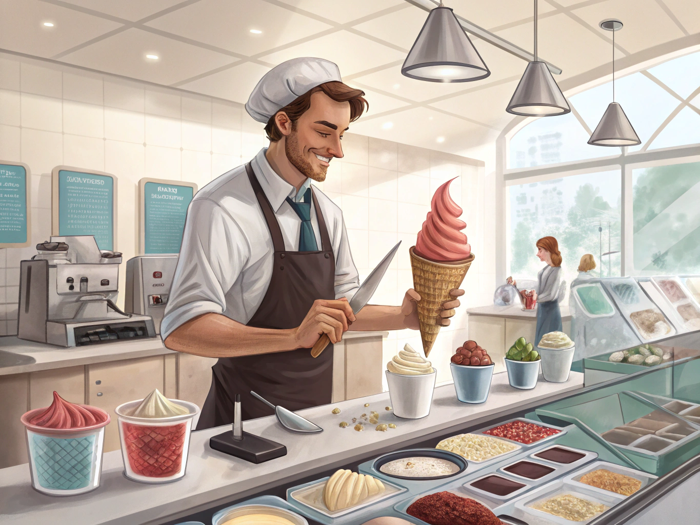 Ice Cream Server Job Description