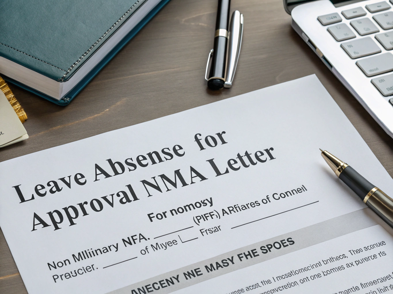 Leave Absence Approval Letter Non Fmla Non Military