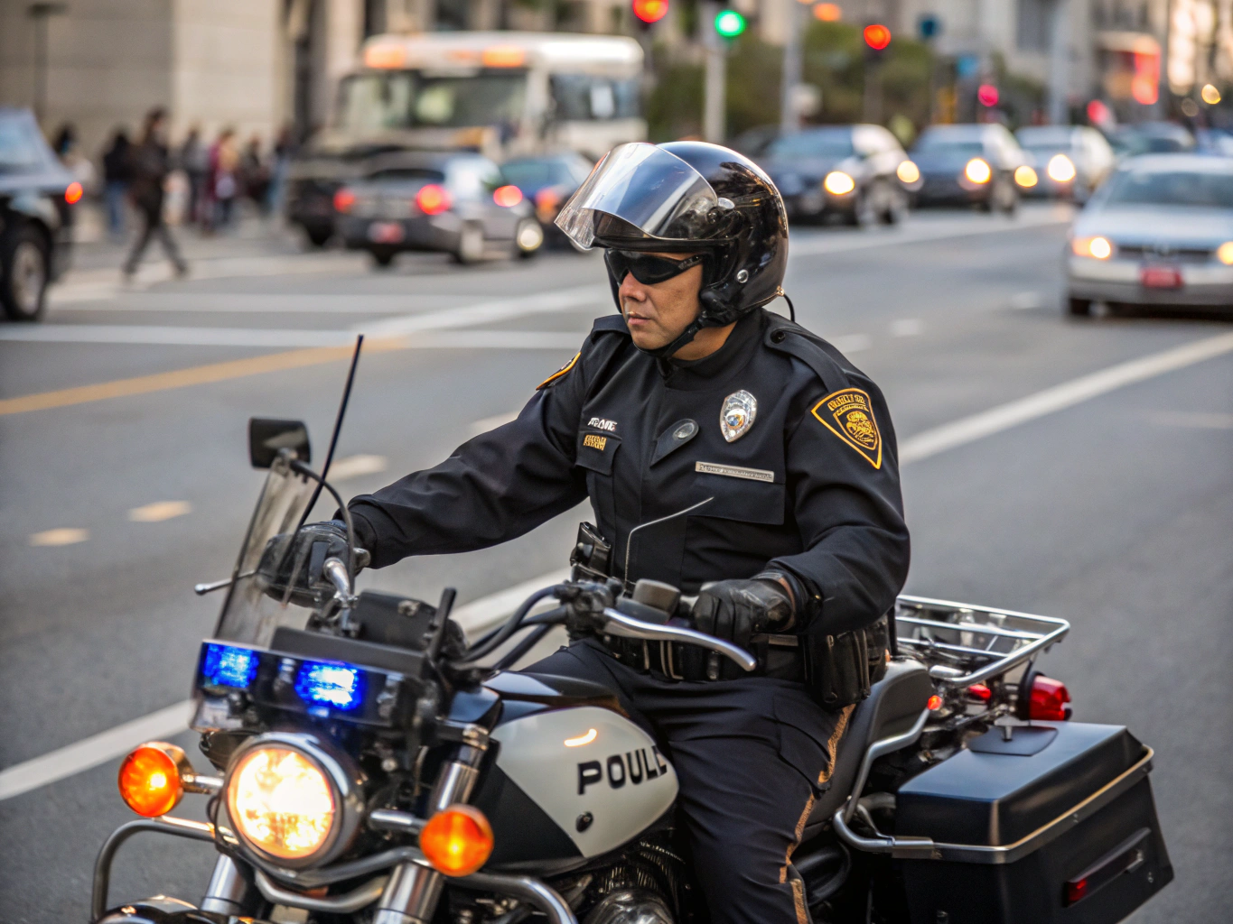 Motorcycle Police Job Description