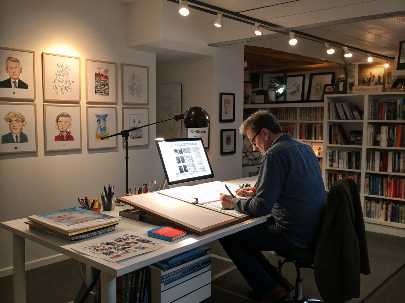 Political Cartoonist Job Description