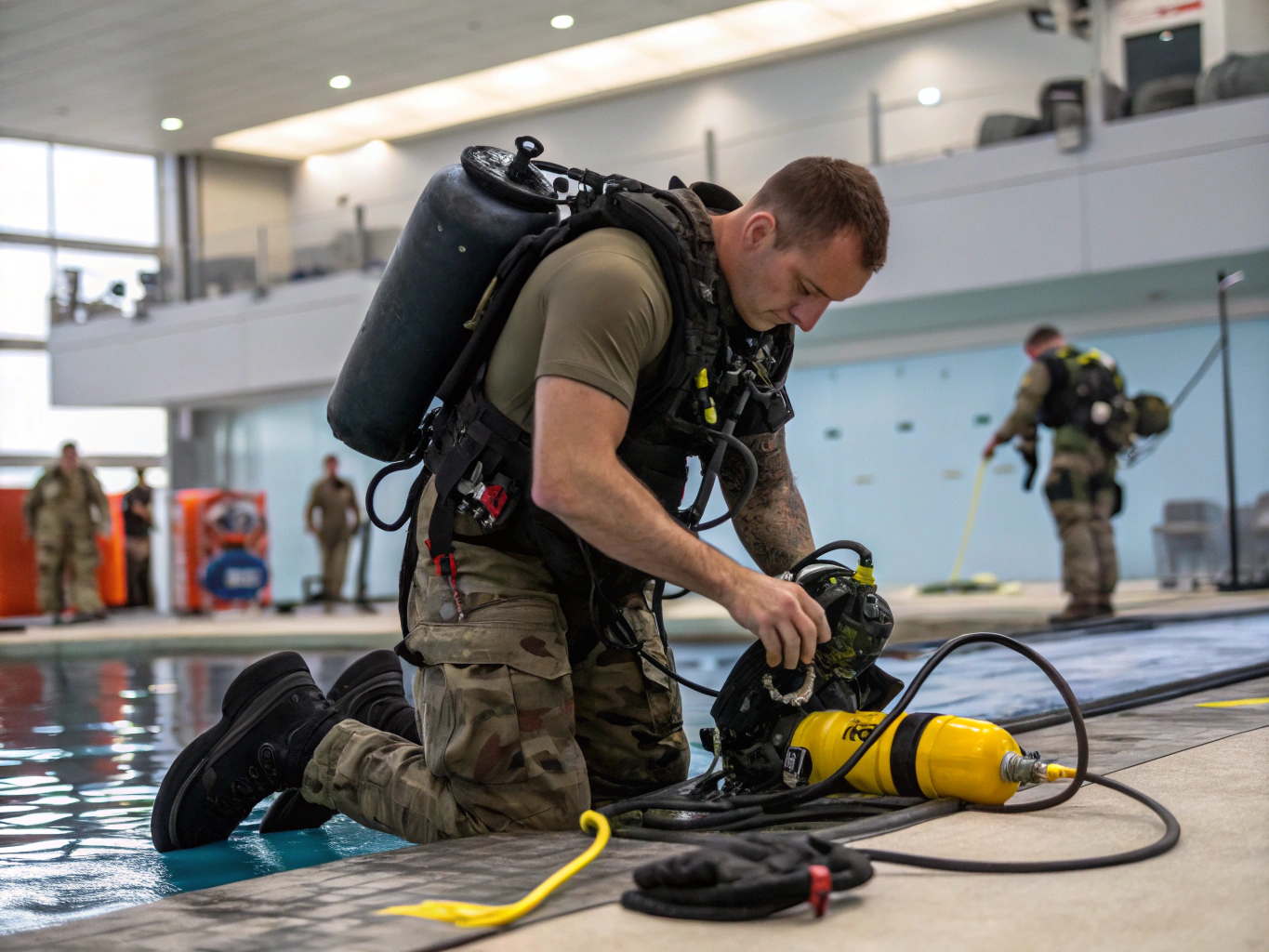 Reconnaissance Man, Parachute And Combatant Diver Qualified Job Description