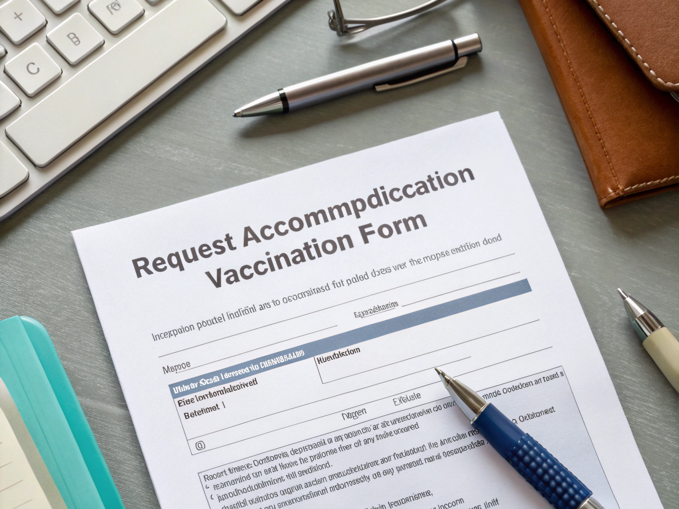 Request Accommodation Religious Exemption Vaccination