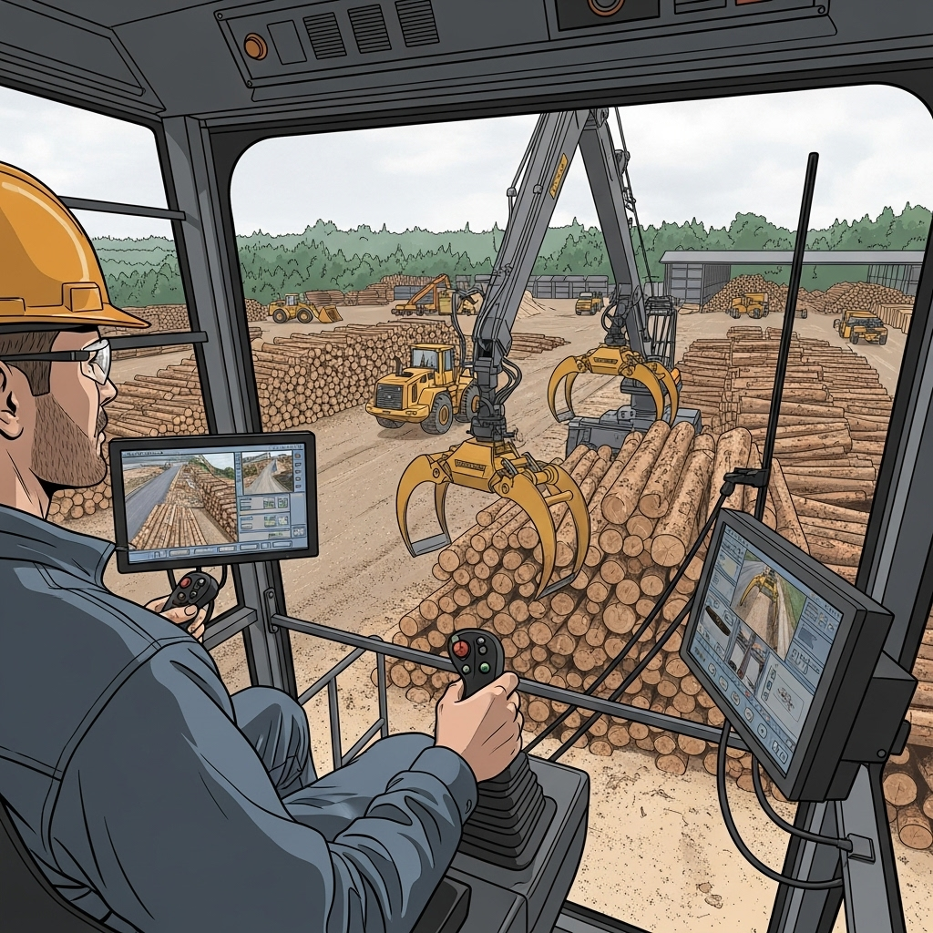 Woodyard Crane Operator Job Description
