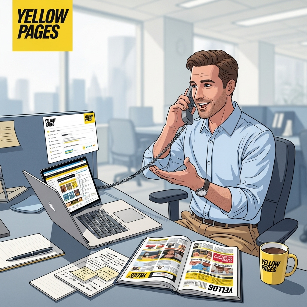 Yellow Pages Space Salesperson Job Description