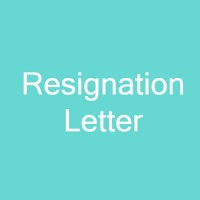 Resignation Letter | Resignation Email - Recruitment Agency Profile